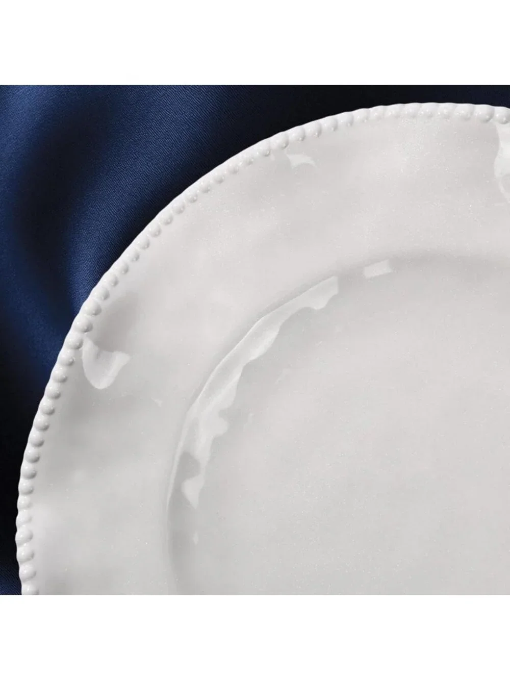 Elegant Melamine Dinnerware Set for 4 - Cream Plates & Bowls, BPA Free